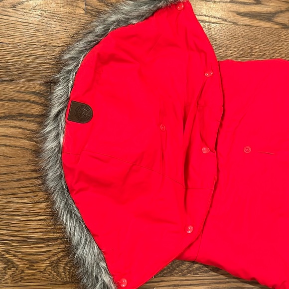 💕x3HP💕Red Canada Pooch dog winter coat - Picture 6 of 14